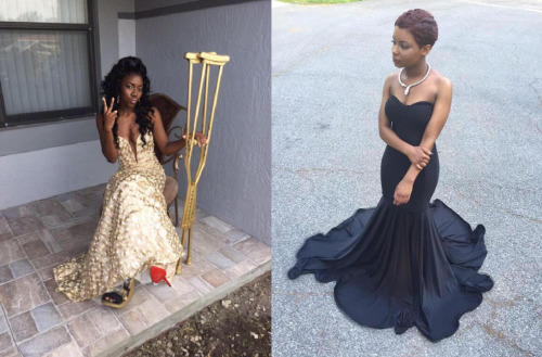 thagoodthings:  howtobeafuckinglady:  I love seeing all of these beautiful black girls slay prom season   CHILE!!!!!!!!!!!!!!!!