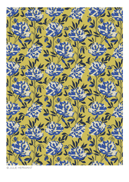 Pattern for Monoprix  #monoprix #juliehermant #floral #floralpattern #textiledesign #textile #p