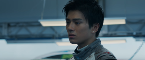 dizzydennis: Trailer stills of Arata Mackenyu from Overdrive (2018).