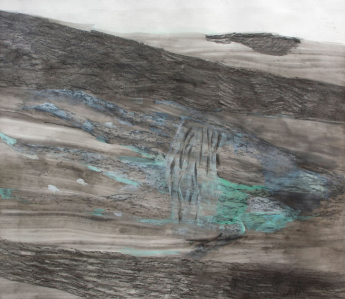 Christiane Bergelt: Stromabwärts, 2014