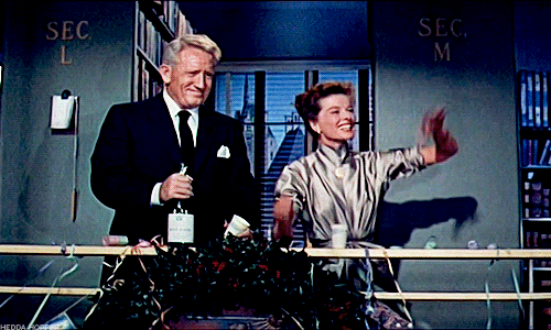 hedda-hopper:  Katharine Houghton Hepburn (May 12, 1907 - June 29, 2003)Desk Set