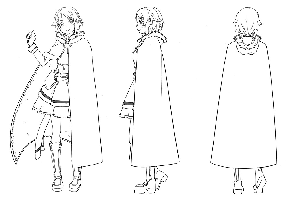 artbooksnat:  Sword Art Online (ソードアート・オンライン)Character designs