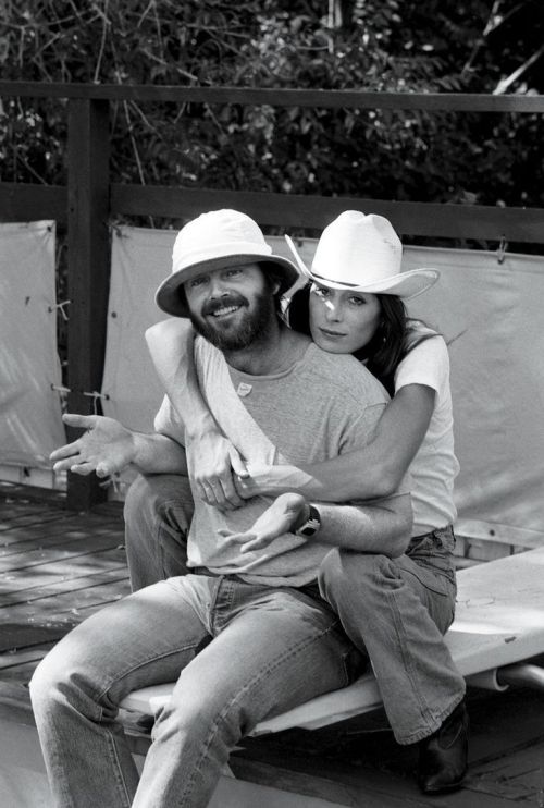 christianrichardrice:Jack Nicholson & Anjelica Huston, Billings, Montana, 1975.