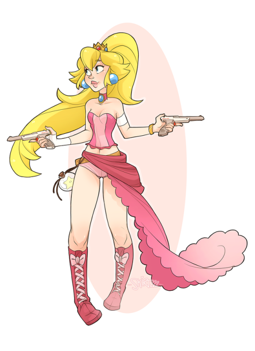 skirtzzz: P, D, R, in position…IT’S SHOWTIME GIRLS! Peach, Daisy, and Rosalina: Gunners, Warriors, and Thieves  <3 <3 <3 <3