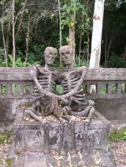 Cemetery image in Nong Khai in Northeast