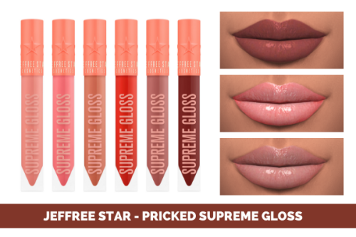                     JEFFREE STAR - PRICKED COLLECTIONEyeshadows / Lips CategoryHQ mod compatible    