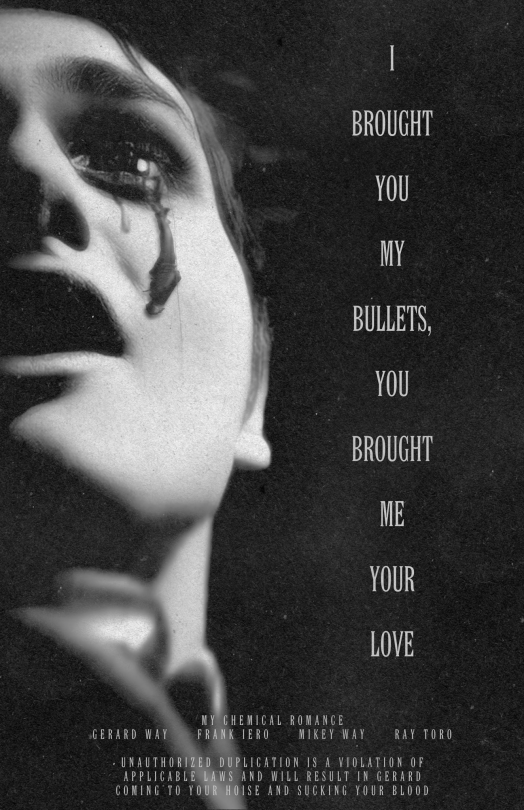 My Chemical Romance Albums But Make Them (a24(ish)) Film Posters