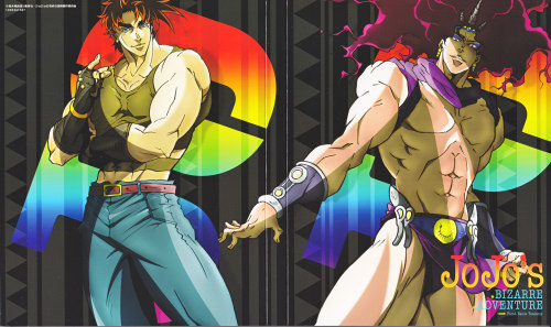 hairyboobz:  JoJo’s Bizarre Adventure Blu-Ray Covers. 