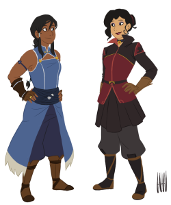 l-a-l-o-u:  Coloured version of Korra (26)