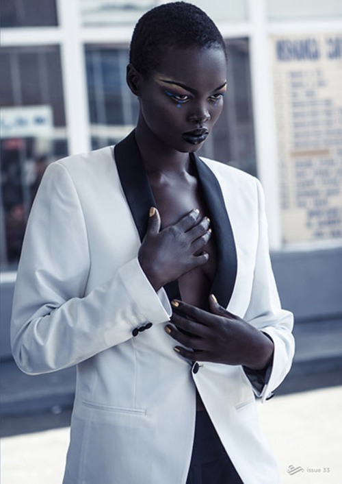 b-sama: Model : Aluad Photographer: Sivan Miller Black Girls Killing It Shop BGKI NOW