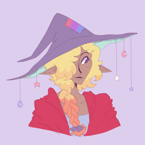 taz-ids: fesenmoon: lup…….miss her [ID] A full color drawing of Lup from the shoulders