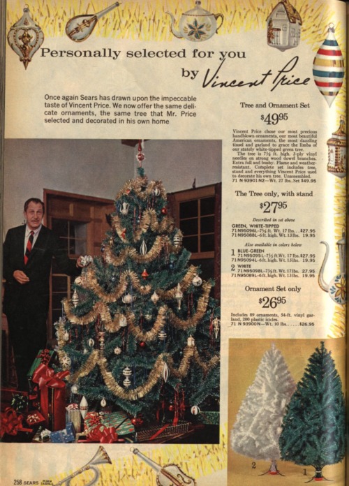 zgmfd:The Vincent Price Christmas CollectionSears Wish Book (1964)