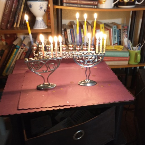 Third night! #happyhanukkah  www.instagram.com/p/CW6y_TBlMO8/?utm_medium=tumblr