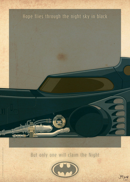 xombiedirge:  Bat Vehicles by Jakob Staermose / Store