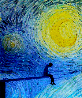 flowerjungkookie:art series: The Starry Night by Vincent van Gogh, June 1889 + Intro: Serendipity by