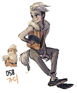 tamtamdi:  Growlithe-Arcanine