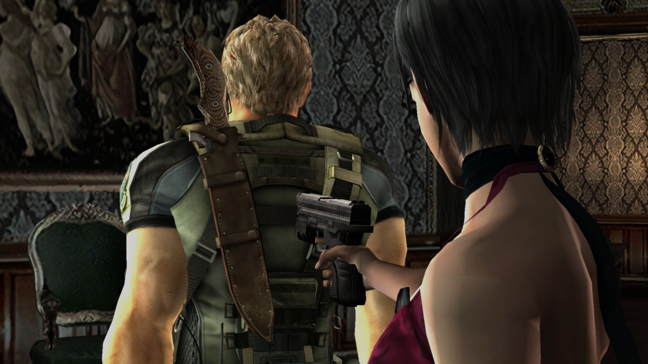 fyeahchrisredfield:  snipzu:  Took some screenshots of Chris Redfield in RE4  I do