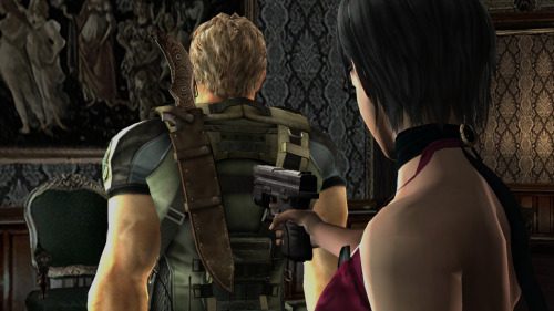 fyeahchrisredfield:  snipzu:  Took some screenshots of Chris Redfield in RE4  I do enjoy this very much. 