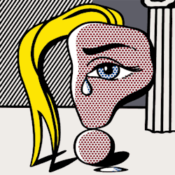 sketchaganda:  Lichtenstein’s paintings as gifs by Sketchaganda Follow @sketchaganda  // 