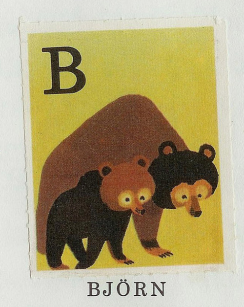 Staffan Wirén, illustrations for the ABC Book “Ingen rädder för ABC inte heller för 1-2-3&quot; – No