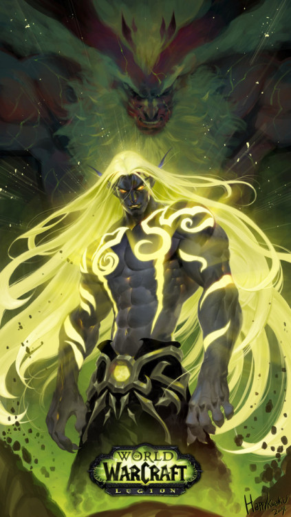 Ramblings of a Mage — worldofwarcraftart: Illidan Stormrage by Happy...