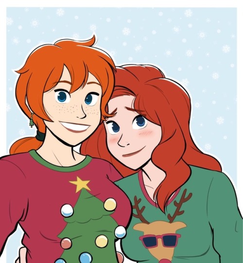 redraider91: redraider91:  The Gardner family is getting their Holiday photos ready to be sent out. Here’s one of each parent with their favorite, not that they’ll tell you that, kid! Art by @pixelpulp  Morning/Early afternoon reblog 