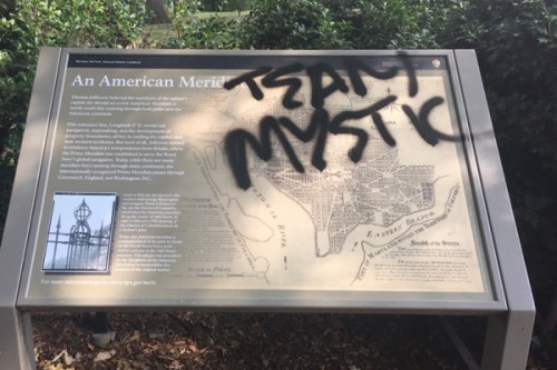 thepokemongolife: Please do not vandalize property with pokemon GO tags. It’s terribly disresp