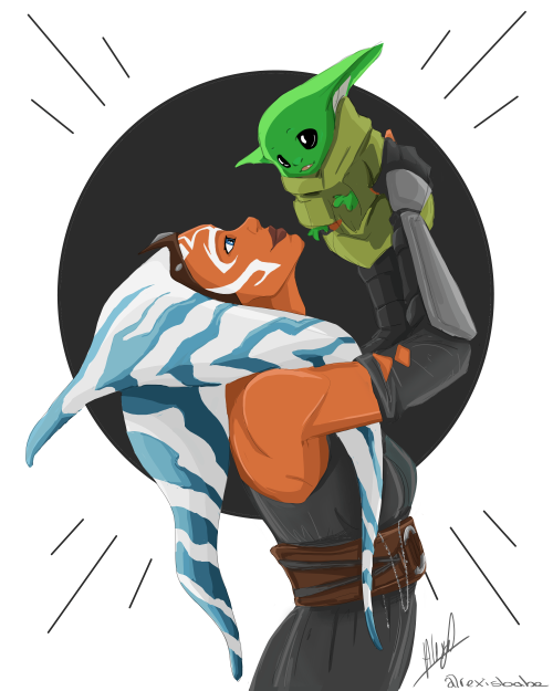 rexisbabe:Aunt Ahsoka, but with the lekku and montrals we deserved 