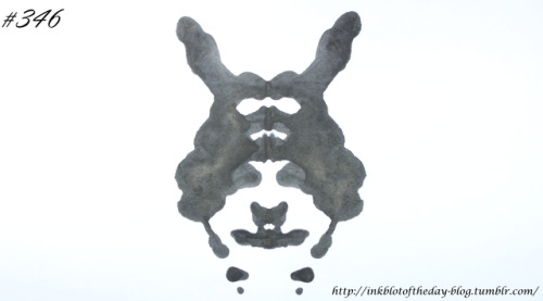 Inkblot #346Instructions: Tell me what you see.-Enjoy