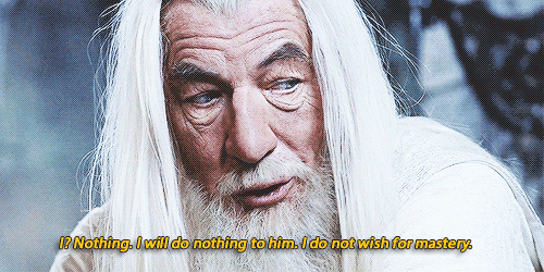galadriels:“What will become of him? I cannot say. I grieve that so much that was good now festers i