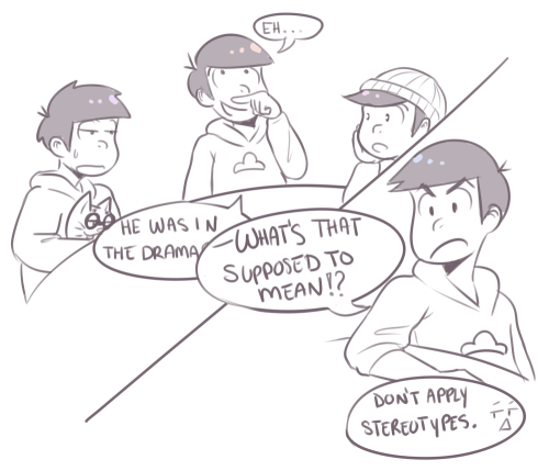 osomatsuman:he didn’t mean it like that!!!