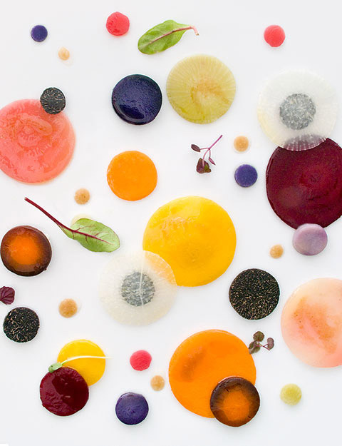 foodcurated:  Now this is presentation: Sea Urchin, Gelée of Sea Urchin, Celery