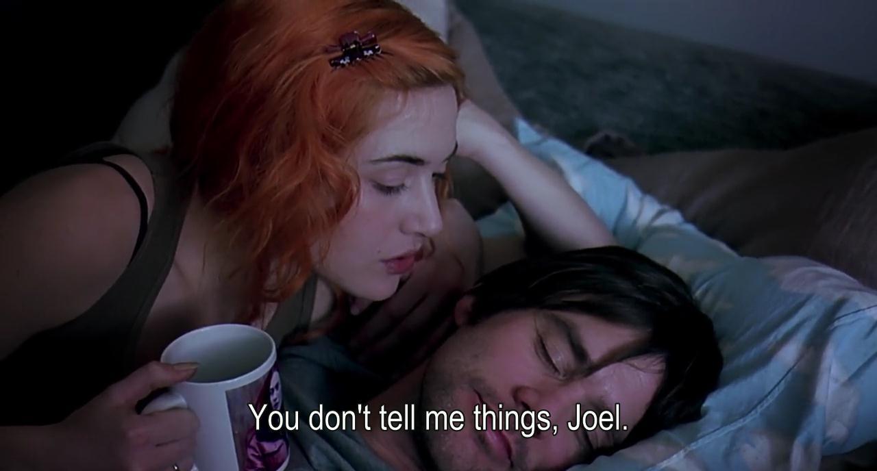 gracejones:  Eternal Sunshine of the Spotless Mind (2004) dir. Michel Gondry