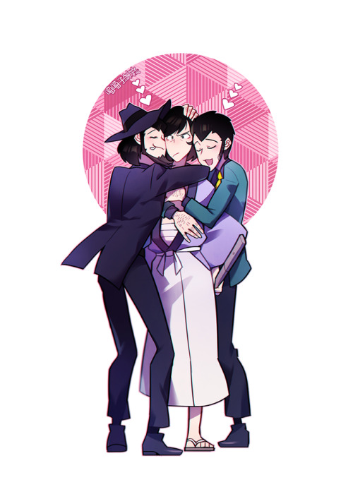 aulauly: More Lupin III thingsWhat have I draw in last week!!And wish you will enjoy it!!ヾ(●゜▽゜●)♡If
