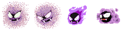 teddiusra:  Gastly official sprites ↳ 1996