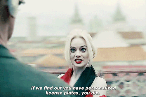 Margot Robbie as Harley Quinn in The Suicide Squad (2021).