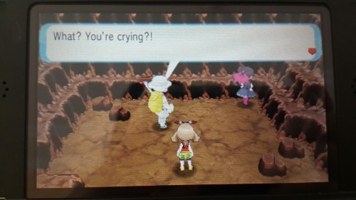 kirlia02: She’s crying over not getting fossils