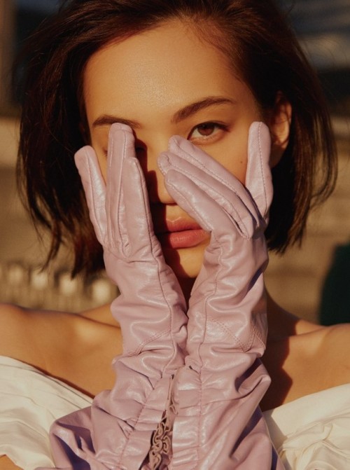 midnight-charm: Kiko Mizuhara photographed by Jumbo Tsui for Harper’s Bazaar China February 2017Styl