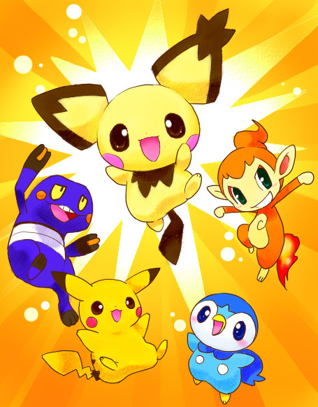 jeffbombb:  Spiky-eared Pichu!Credits to 獲無胃 on Pixiv 
