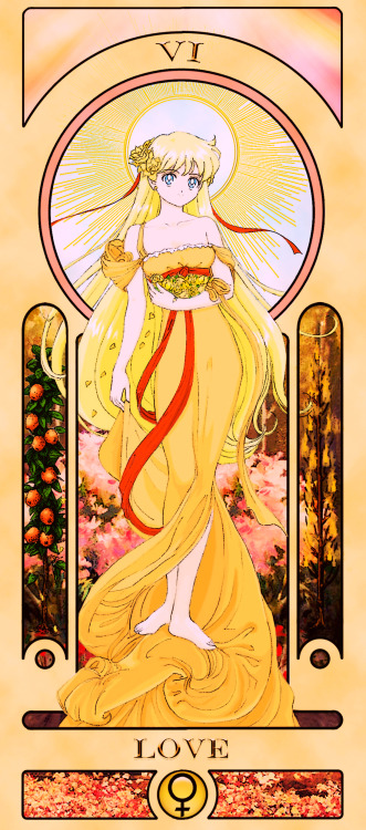 Porn photo silvermoon424:Sailor Moon Tarot Cards by
