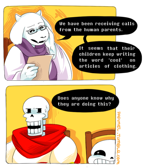 sevedraws:I too, would take fashion advice from the Great Papyrus.