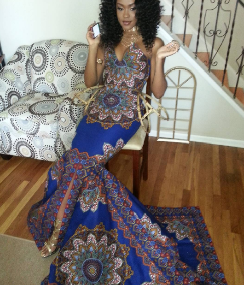 this-is-life-actually:  This teen slayed a prom dress made from an African fabric that her teacher called ‘tacky’ When her white teacher told her that an Ankara-print gown wasn’t suitable for prom, Makayla Zanders didn’t get mad — she just