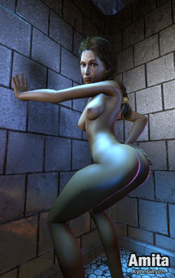 kynngryen:  Amita v2 Download: Bikini: http://kynngryen.deviantart.com/art/SFM-Amita-v2-Bikini-595530885