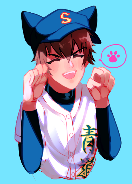 quick kitty eijun! haha takin a break from studying…