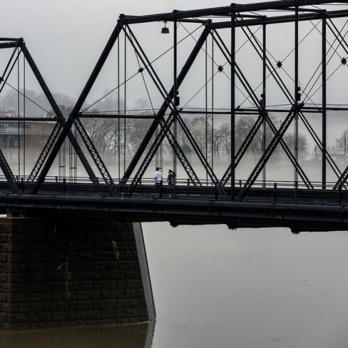 Fog covers the Susquehanna River in Harrisburg on Sunday afternoon, Dec. 2, 2018. Photos by @vickive