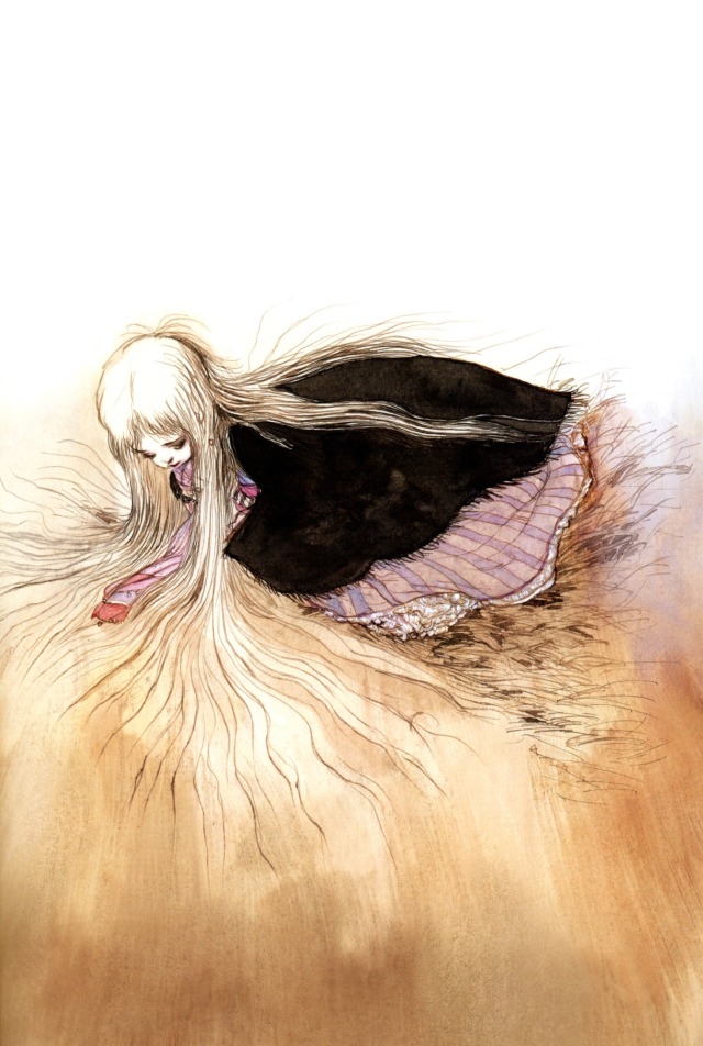 2001hz:Tenshi no Tamago (Angel’s Egg) Artworks Illustrated By: Yoshitaka Amano (1985)