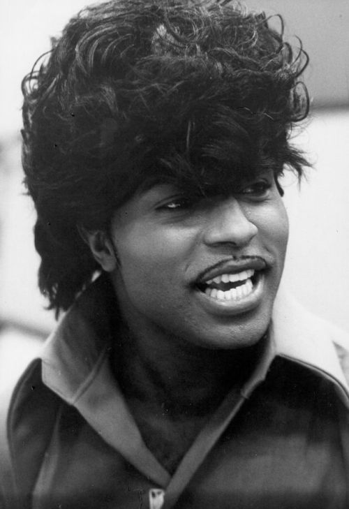 vintageeveryday:Little Richard, a founding father of rock‘n’roll whose fervent shrieks, flamboyant g