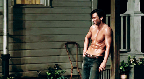 IS IT HOT IN HERE OR CAN I JUST FRY AN EGG ON SEBASTIAN STAN’S BODY