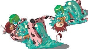 slimegirlfan:     Anyone like slime lesbians? 😉❤️💧 