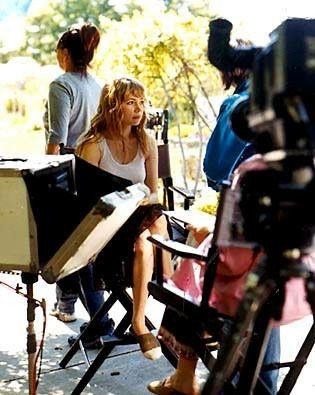 god-of-carnage: Michelle Williams on the set of the last episode of “Dawson’s Creek&rdqu
